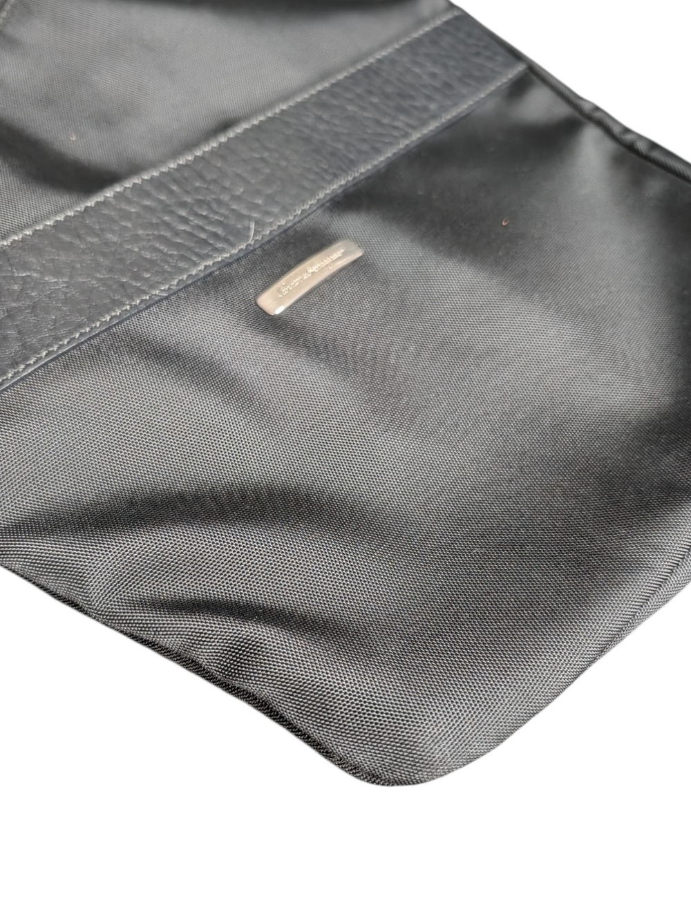 Salvatore Ferragamo Black Nylon Men's Crossbody Bag - Picture 6 of 8